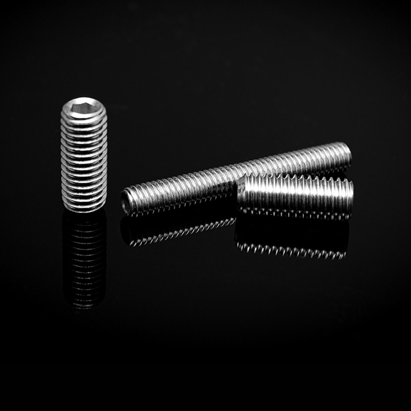 Sekrup Set Soket Segi Enam Stainless Steel DIN 913 Dengan Ujung Datar Sekrup Set Soket Segi Enam Stainless Steel DIN 913 Dengan Ujung Datar