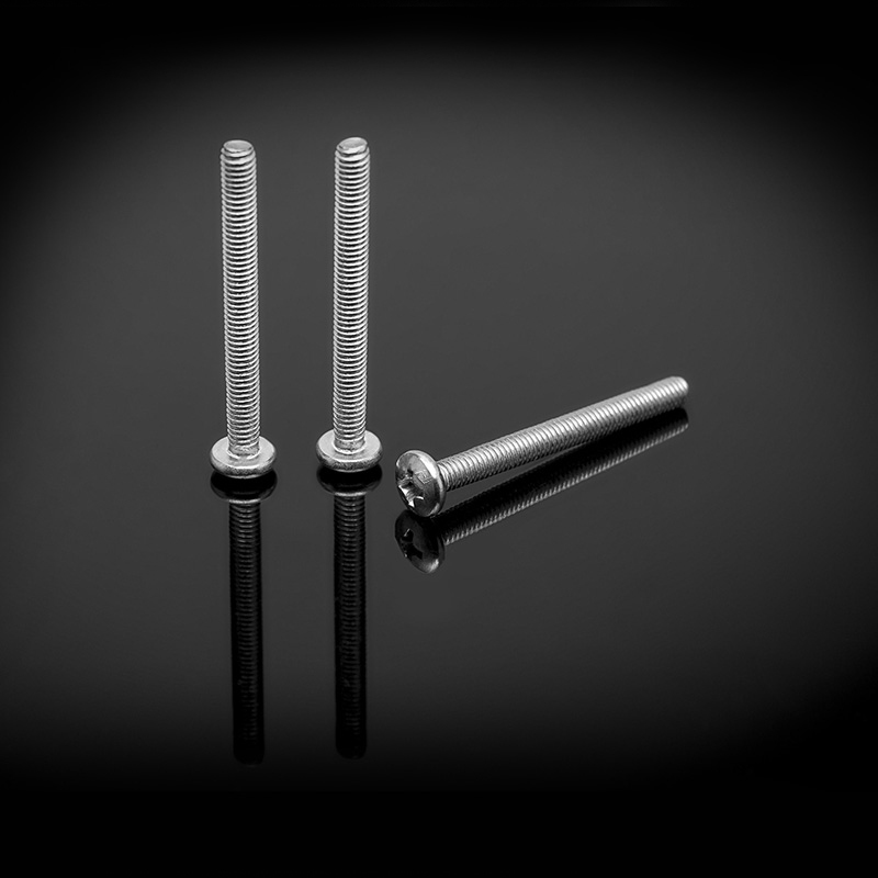 Sekrup Kepala Panci Silang Baja Tahan Karat GB818